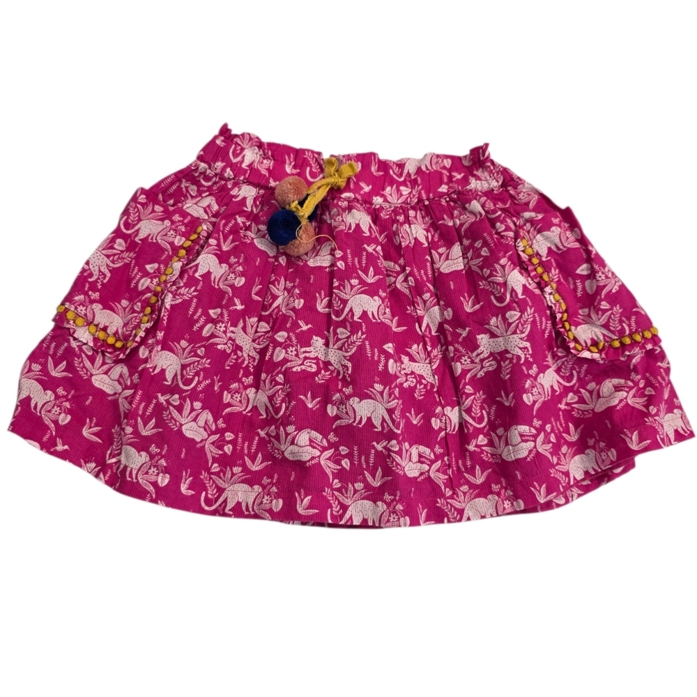 Boden animal print girl skirt